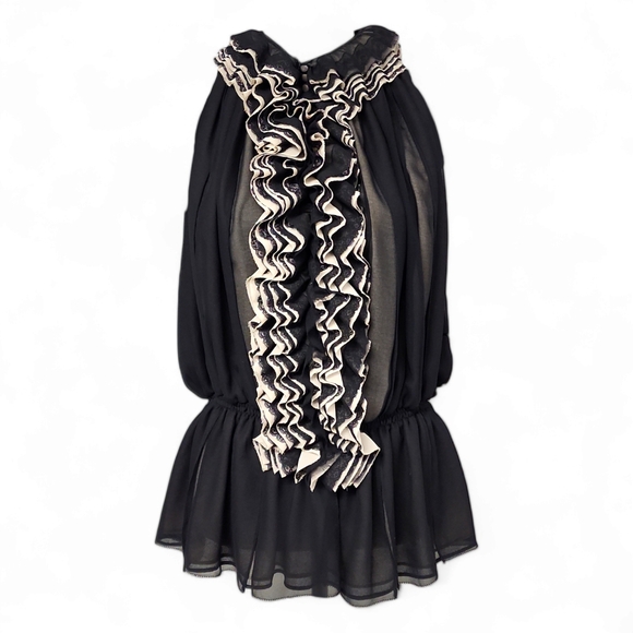 Robert Rodriguez Sleeveless Ruffle Top - Picture 4 of 16